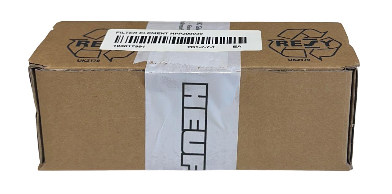 NEW SEALED HEUFT HPP200039ST EBI FILTER OEM NSFS