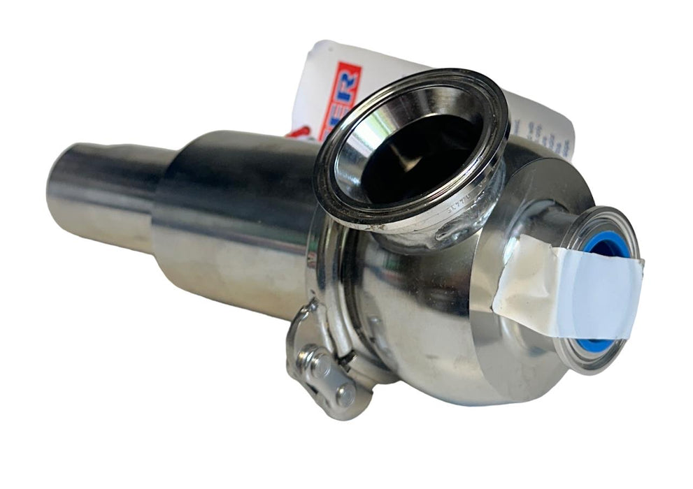 NEW LESER 4834.7712 / 48347712 RELIEF VALVE NPS 1-1/2'' SPRING LOADED 316SS NSNP