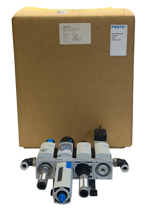 NEW FESTO 13104116 / MS4-SERIES ASSEMBLY SERVICE UNIT H760 COMPLETE NSMP