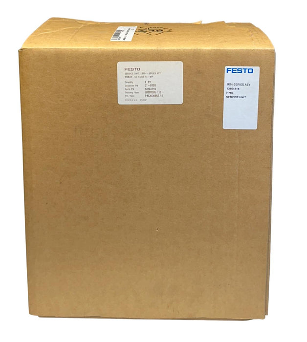 NEW FESTO 13104116 / MS4-SERIES ASSEMBLY SERVICE UNIT H760 COMPLETE NSMP