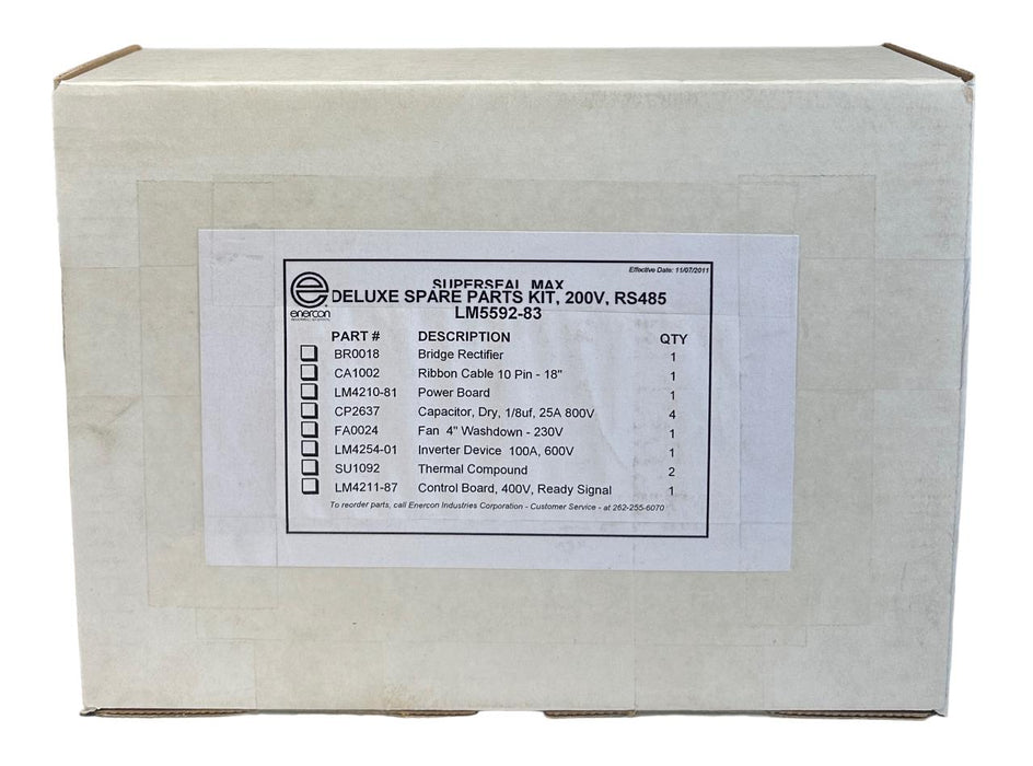 NEW SEALED ENERCON LM5592-83 / LM559283 SUPERSEAL MAX DELUXE PARTS KIT 200V NSFS