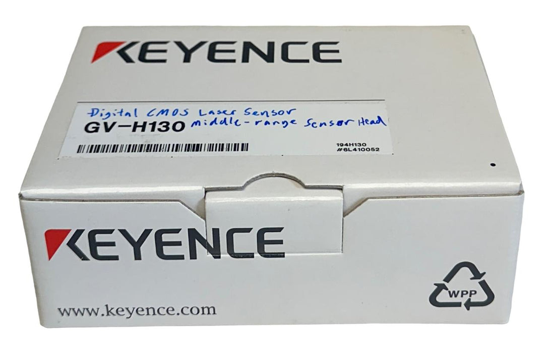 NEW KEYENCE GV-H130 / GVH130 CMOS GV SERIES DIGITAL LASER SENSOR 2M CABLE NSMP