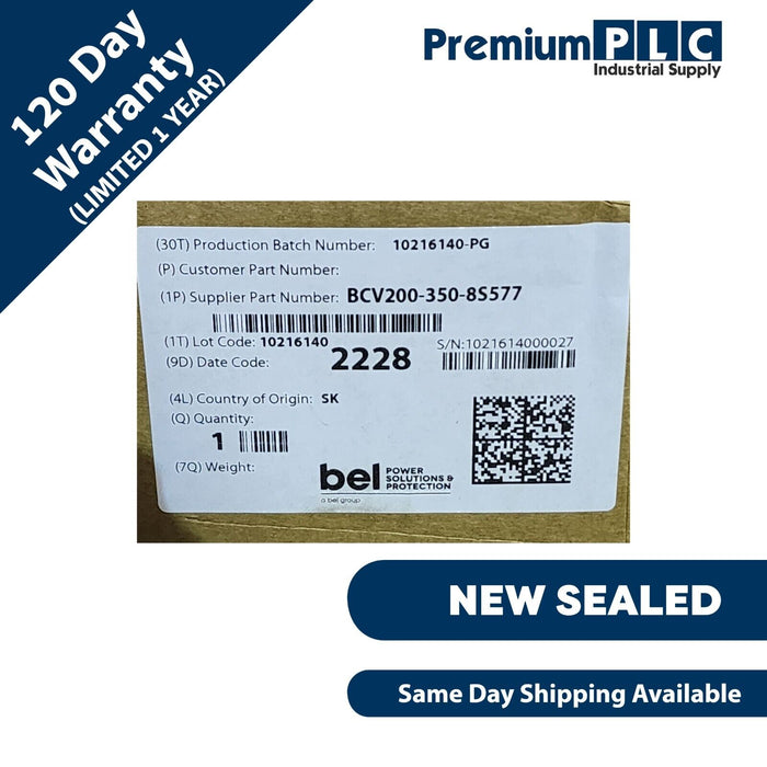 BEL POWER SOLUTIONS BCV200-350-8S577 / BCV200-350-8 20kW INVERTER/CHARGER NSFS