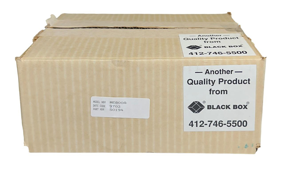 NEW BLACK BOX ME800A / 50194 OPERATOR INTERFACE SHORT HAUL MODEM SHM-B NSMP