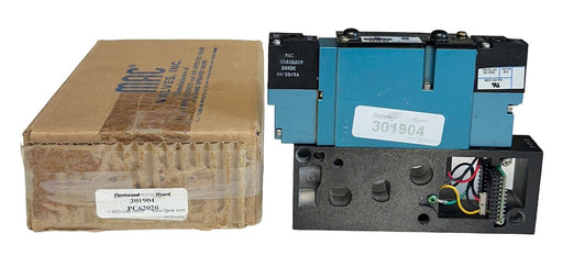 NEW MAC / FLEETWOOD 301904 SOLENOID VALVE ASSEMBLY 24VDC COIL NSMP