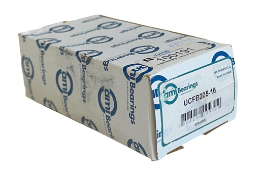 NEW AMI BEARINGS UCFB205-16 / UCFB20516 FLANGE MOUNT BALL BEARING 3-BOLT NSMP