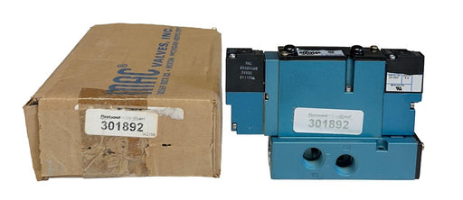 NEW MAC / FLEETWOOD 301892 PNEUMATIC SOLENOID VALVE ASSEMBLY 24VDC COIL NSMP