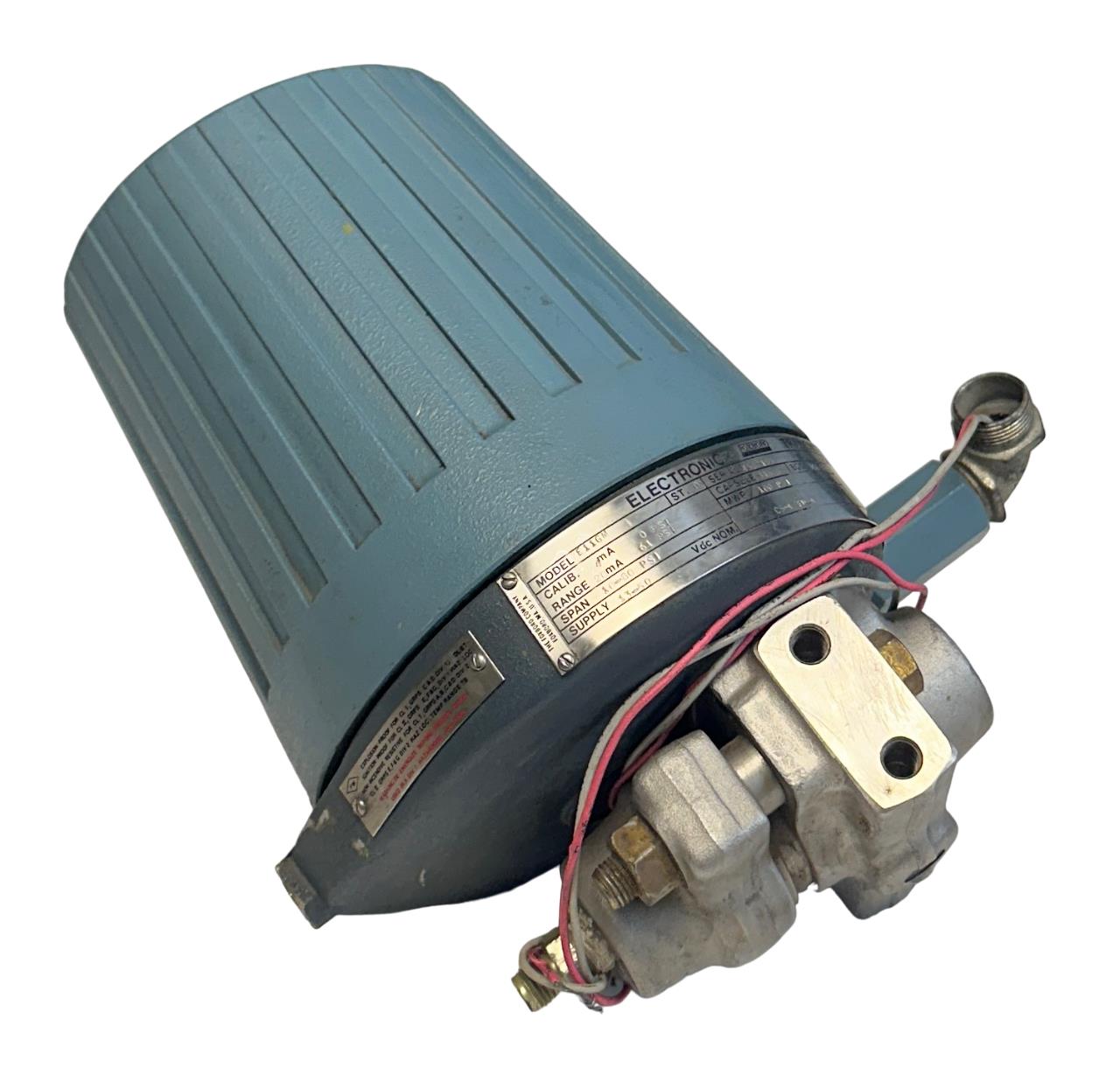 FOXBORO MODEL E11GM ELECTRONIC PRESSURE TRANSMITTER 13-50VDC 316SS USNP