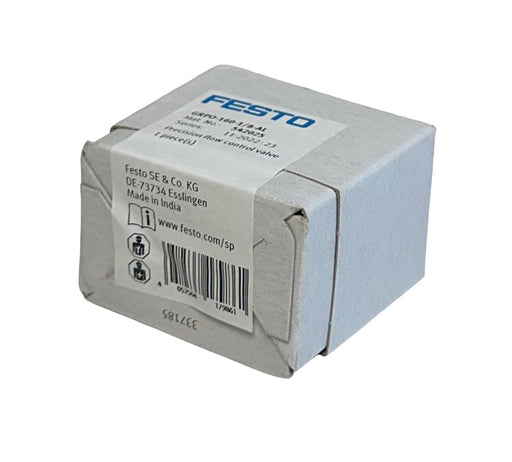 NEW SEALED FESTO GRPO-160-1/8-AL / 542025 PRECISION FLOW CONTROL VALVE G1/8 NSFS