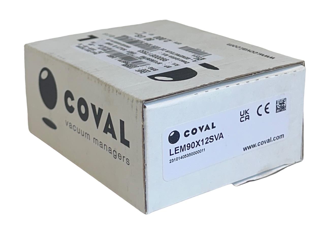 NEW COVAL LEM90X12SVA LEM MINI VACUUM PUMP GENERATOR 24VDC NSMP