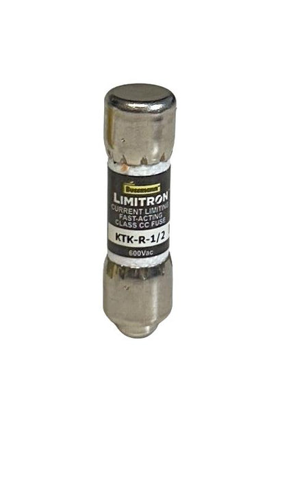 10 COOPER BUSSMANN KTK-R-1/2 / KTKR12 LIMITRON FUSES CLASS CC 0.5A NSMP