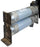 EATON CUTLER-HAMMER BUSSMANN 5CLS70-24R 5.08KV 24R CLS70 DOUBLE BARREL FUSE USNP