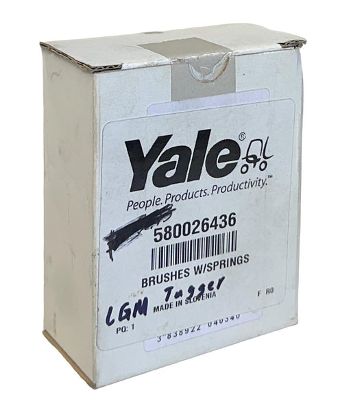 YALE 580026436 / YT580026436 OEM BRUSHES W/ SPRINGS FOR FORKLIFT NSMP