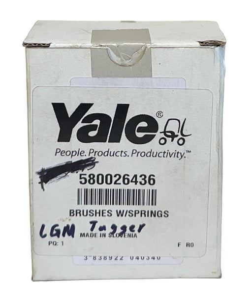 YALE 580026436 / YT580026436 OEM BRUSHES W/ SPRINGS FOR FORKLIFT NSMP