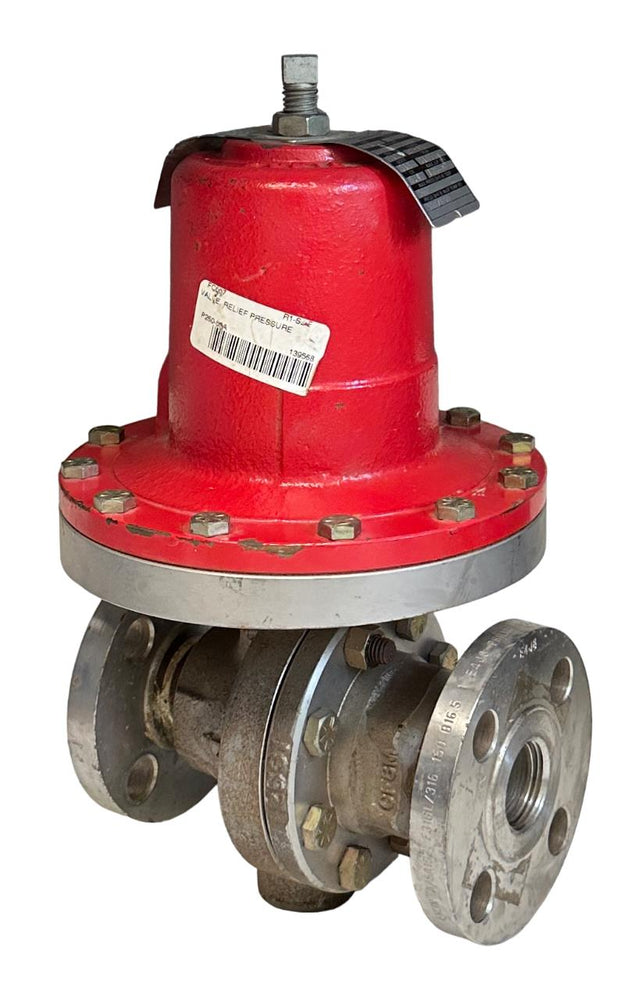 JORDAN VALVE MODEL 60 SELF-OPERATED SLIDING GATE PRESSURE REGULATOR SIZE 1 NSNP