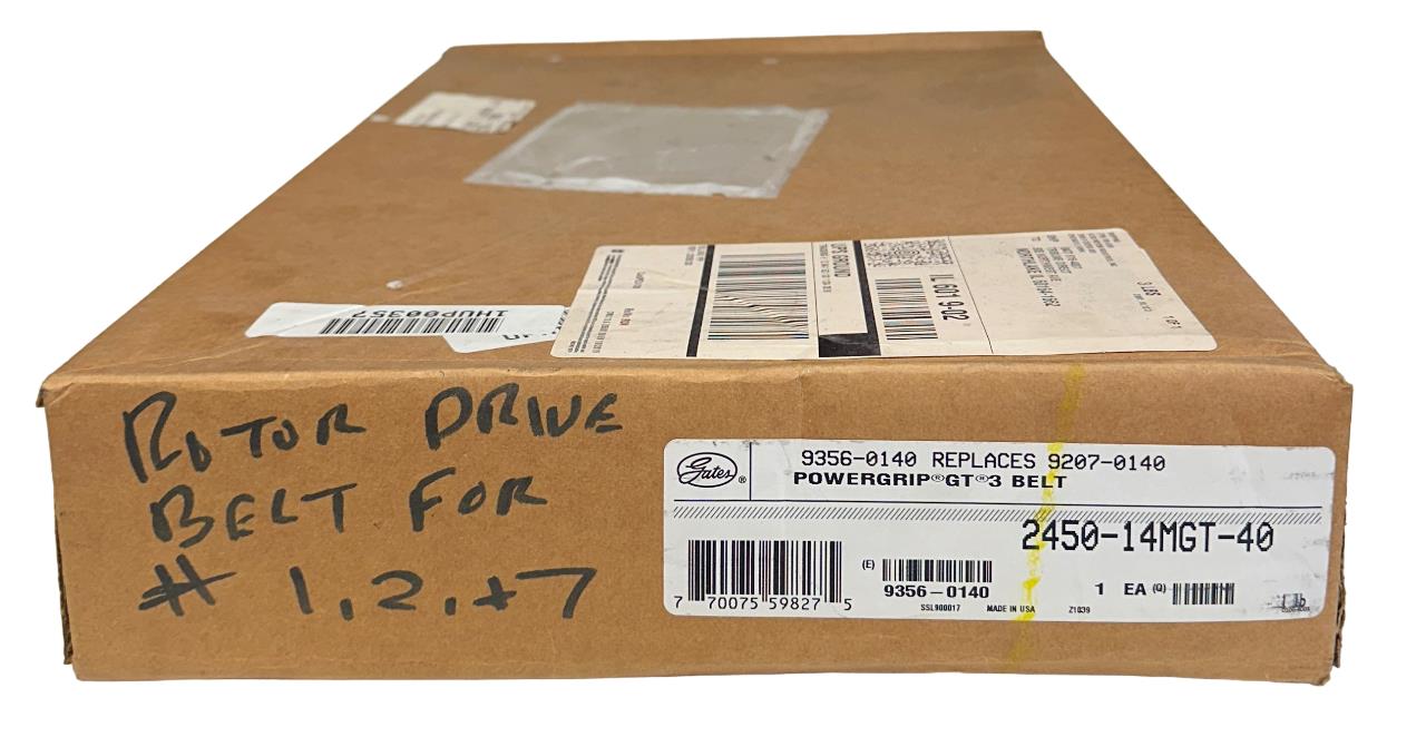 GATES 2450-14MGT-40 / 9356-0140 POWERGRIP GT 3 TIMING BELT 14mm PITCH NSFS