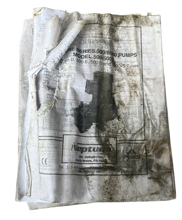 NEPTUNE 535-A-N3 / 535-A-N3-VS-FA-100741 HYDRAULIC METERING PUMP W/ OPTIONS NSNP