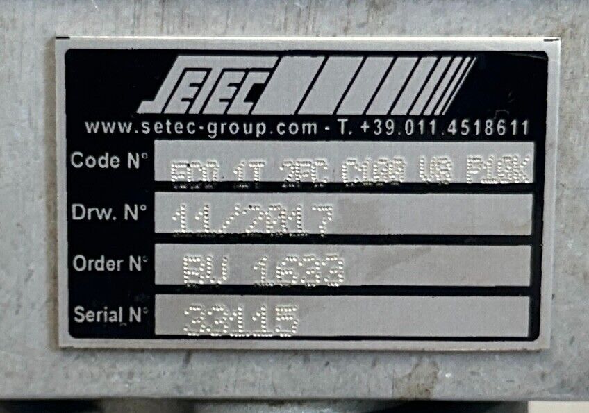 JETEC ECO 1T 2FC C100 V8 P10K / BV 1633 / 09951000211S ELECTRIC ACTUATOR NSNP