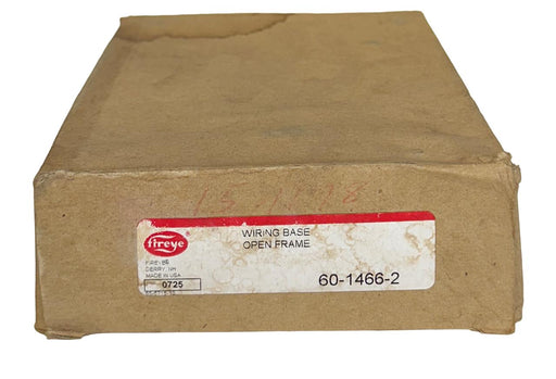 FIREYE TYPE 60-1466-2 / 6014662 FLAME MONITOR WIRING BASE OPEN FRAME OEM NSMP