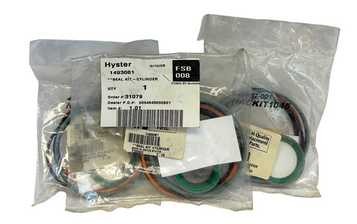 3 HYSTER 1493061 / HY1493061 OEM CYLINDER SEAL KITS FOR FORKLIFT NSMP