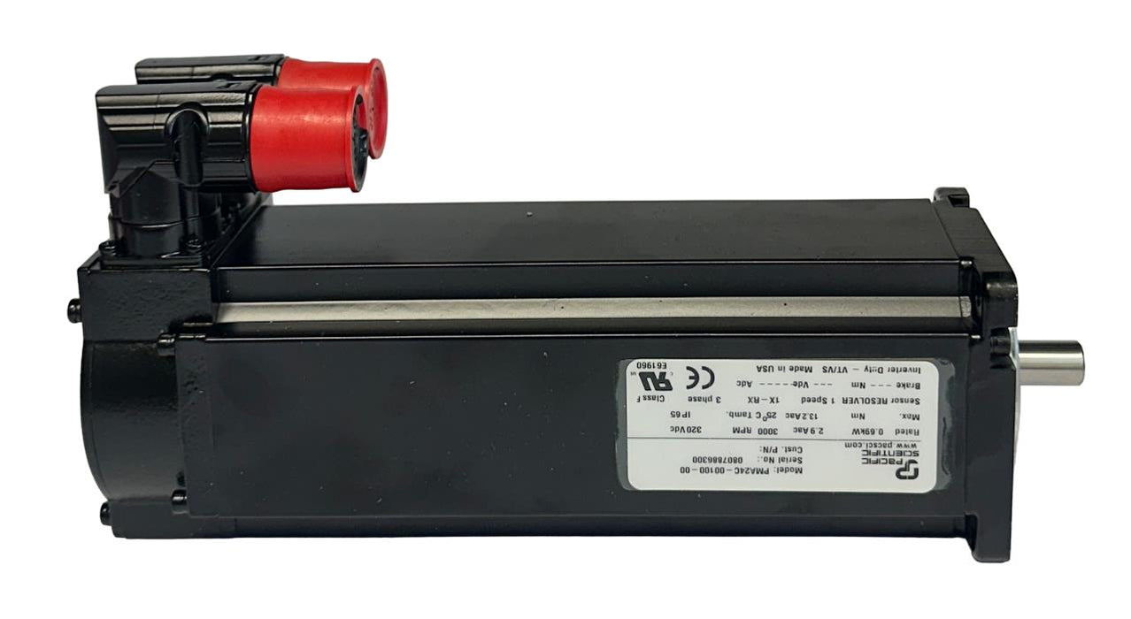 PACIFIC SCIENTIFIC PMA24C-00100-00 / PMA24C0010000 SERVO MOTOR 0.69kW 320V NSNP