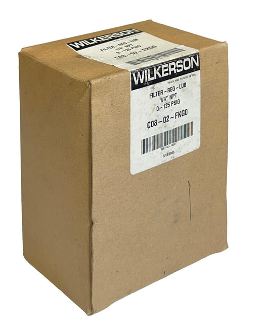 WILKERSON C08-02-FKG0 / C0802FKG0 FILTER-REG-LUBRICATOR ASSEMBLY 1/4'' NPT NSMP