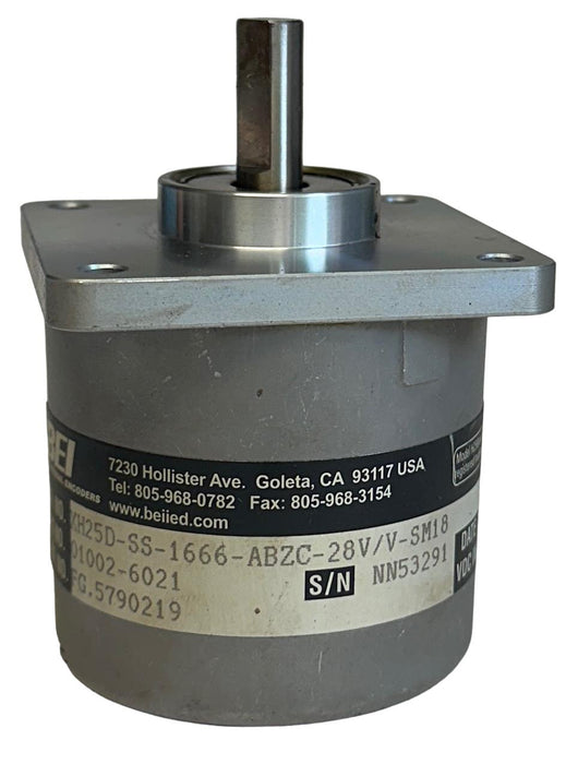 BEI XH25D-SS-1666-ABZC-28V/V-SM18 / 01002-6021 INCREMENTAL ENCODER 5-28VDC USNP