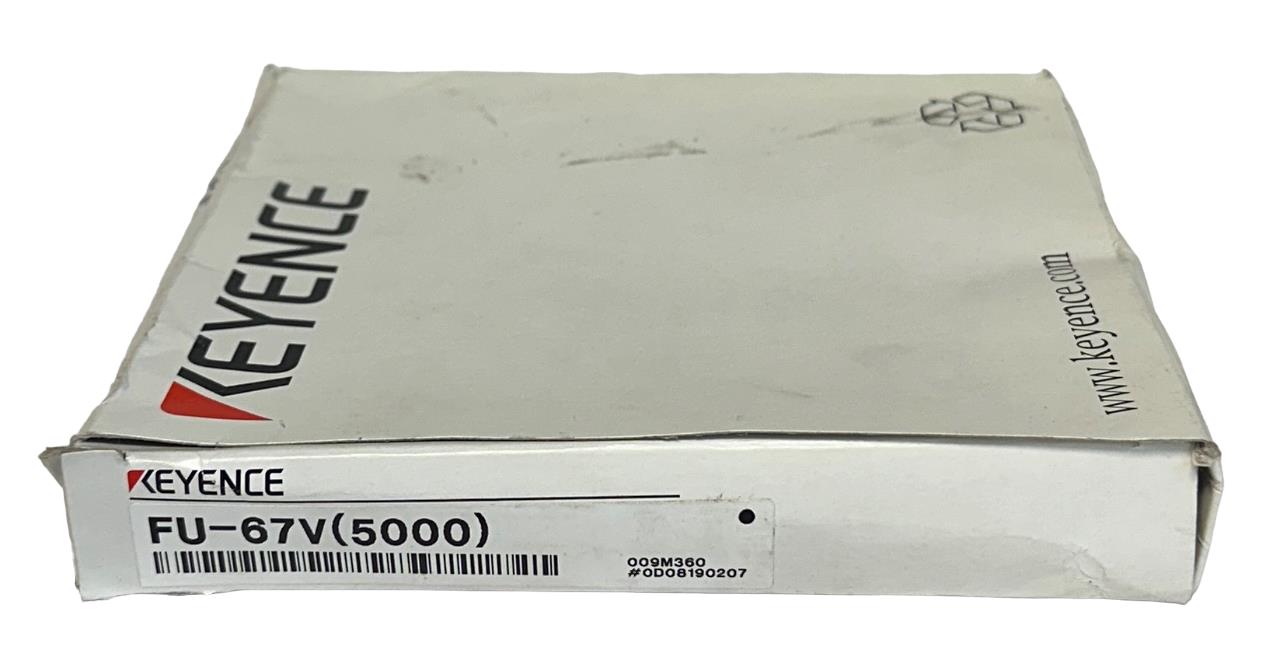 KEYENCE FU-67V(5000) / FU-67V / FU67V FIBER OPTIC CABLE STRAIGHT 6M NSMP
