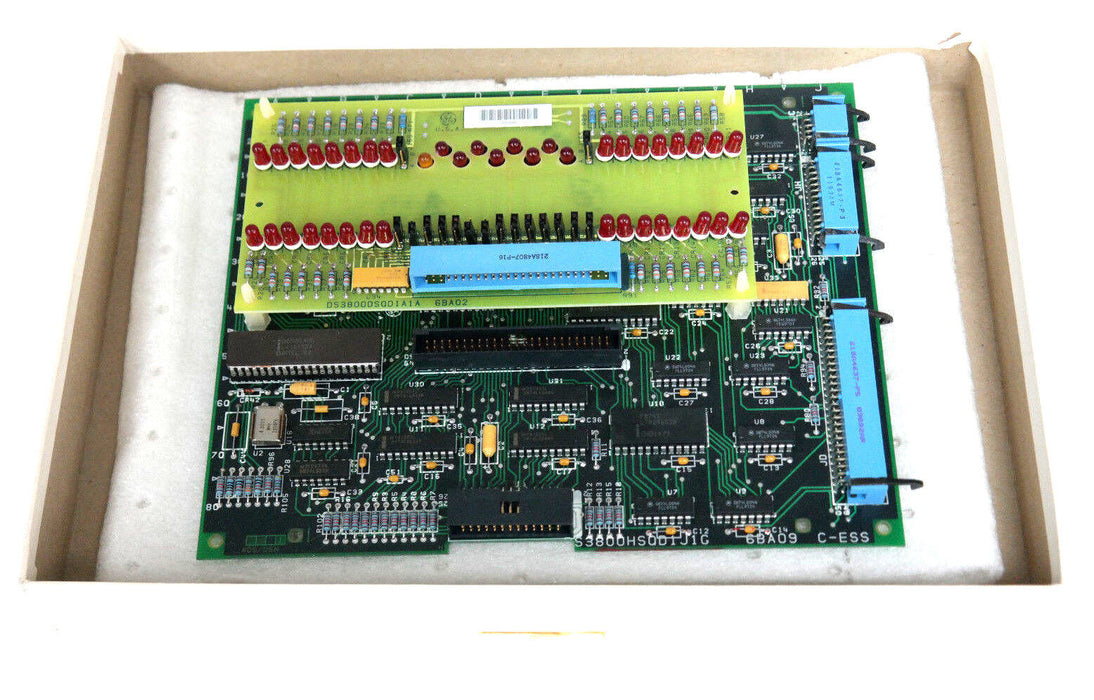 GE DS3800HSQD1J1G Mark IV TURBINE CONTROL BOARD W/DS3800DSQD1A1A SEQUENCER BOARD