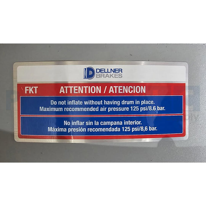 NEW DELLNER GUMMI 16FKT600 101102 FKT AIR CLUTCH/BRAKE AIRFLEX 16VC600 142640HJ