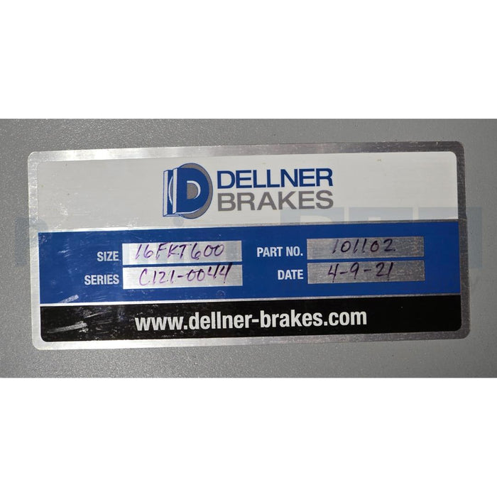 NEW DELLNER GUMMI 16FKT600 101102 FKT AIR CLUTCH/BRAKE AIRFLEX 16VC600 142640HJ