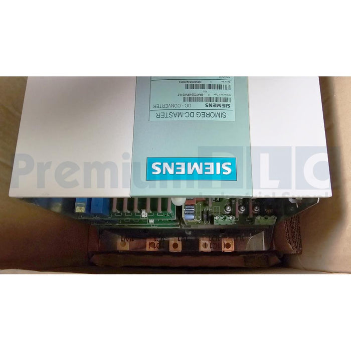 SIEMENS 6RA7025-6FV62-0-Z+X01 SIMOREG DC CONVERTER W/MICROPROCESSOR NSMP