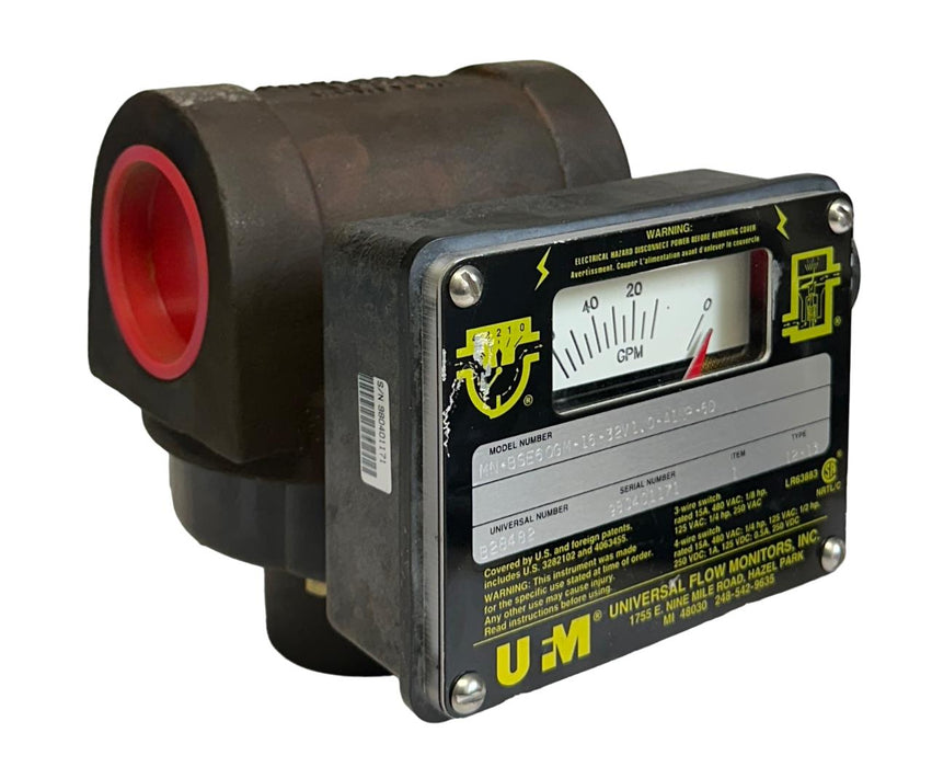 UFM MN-BSE60GM-16-32V1.0-A1NR-6D / B28482 FLOW METER TYPE 12-13 125-480V NSNP