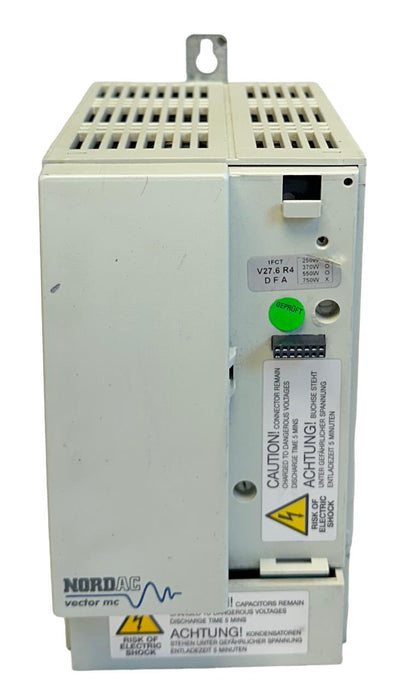 NORD SK 750/1 FCT 278007500/36F300191423 AC DRIVE 230VAC 47-63Hz 0.75kW USNP