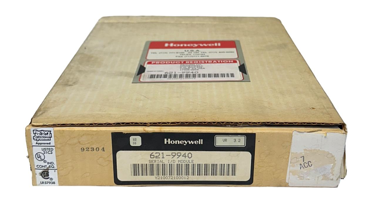 HONEYWELL 621-9940 / 6219940 SERIAL I/O COMMUNICATION MODULE VR. 3.2 NSMP