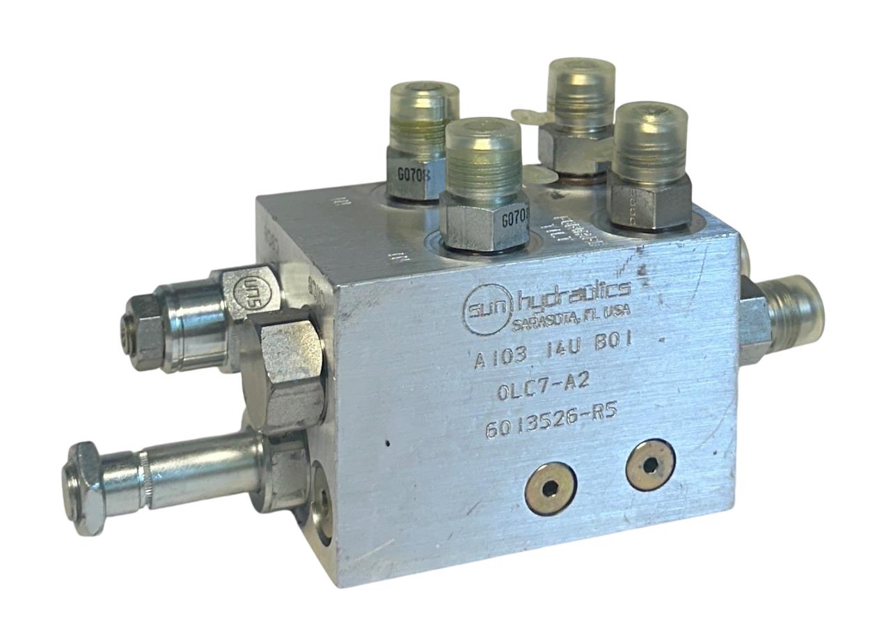 SUN HYDRAULICS A103-14U-B01 / 0LC7-A2 / 6013526-R5 HYDRAULIC VALVE 13526 NSNP