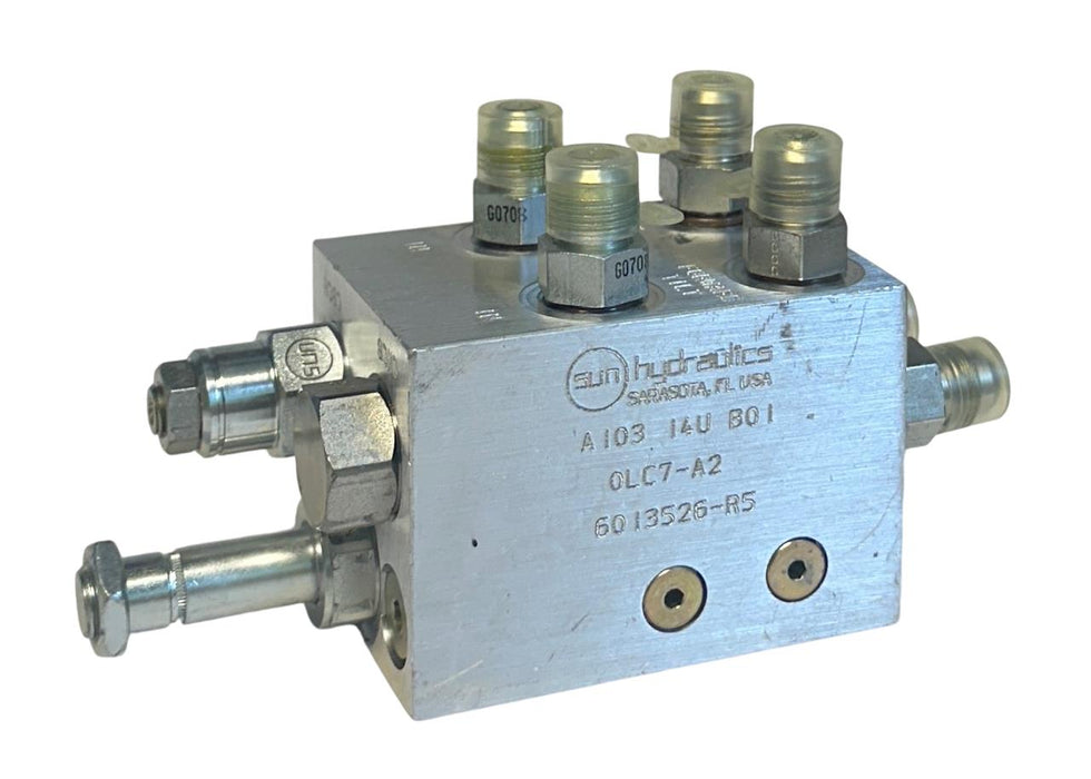 SUN HYDRAULICS A103-14U-B01 / 0LC7-A2 / 6013526-R5 HYDRAULIC VALVE 13526 NSNP