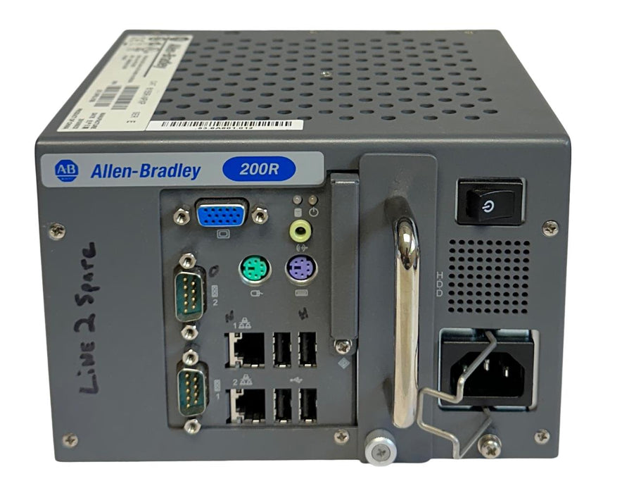 ALLEN BRADLEY 6155R-NPXP /E 200R COMPACT NON-DISPLAY INDUSTRIAL PC 100-240V USNP