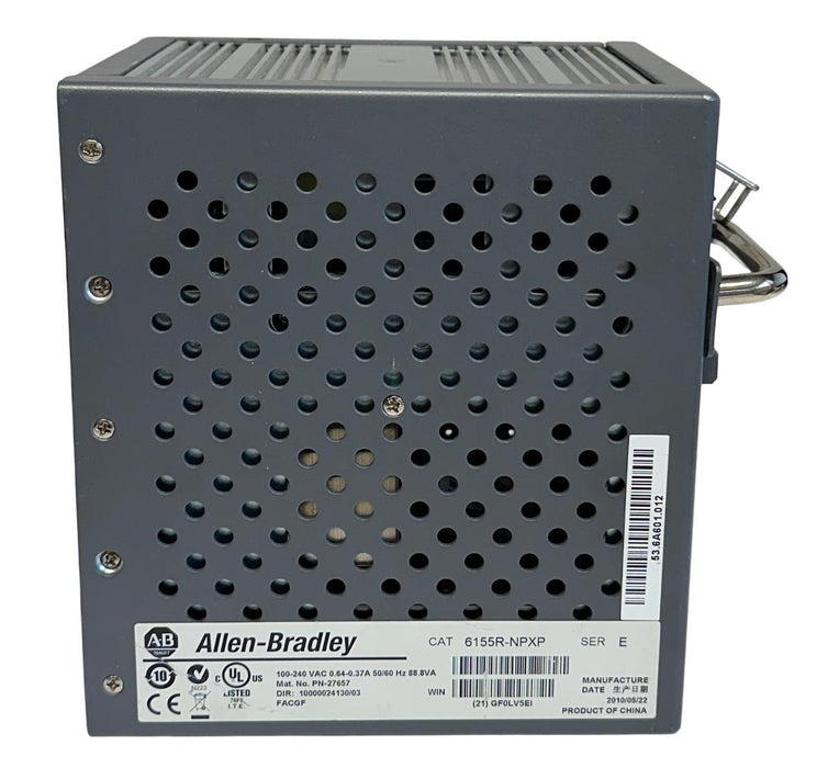 ALLEN BRADLEY 6155R-NPXP /E 200R COMPACT NON-DISPLAY INDUSTRIAL PC 100-240V USNP