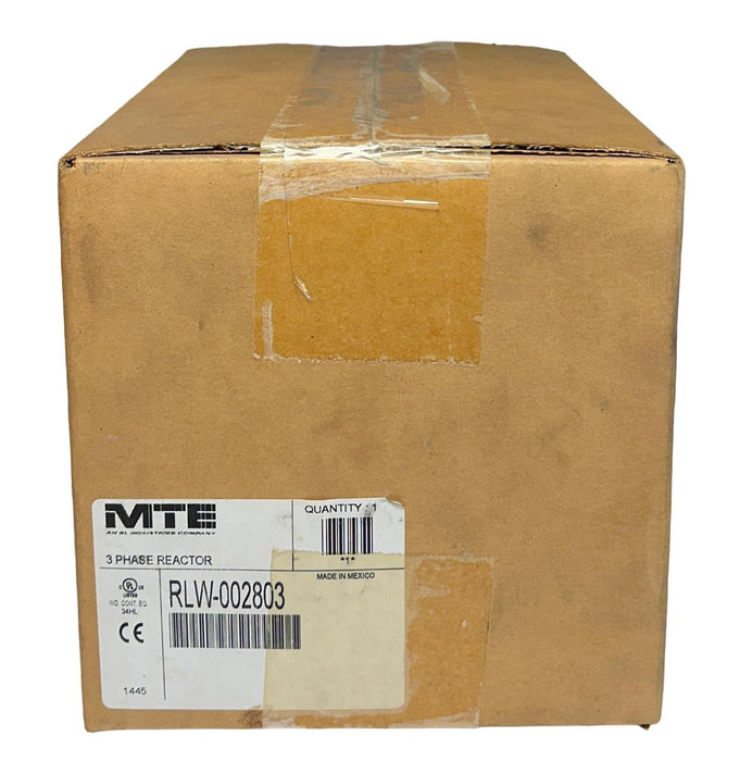 MTE RLW-002803 / RLW002803 3-PHASE LINE / LOAD REACTOR 28A 0.82MH NSMP