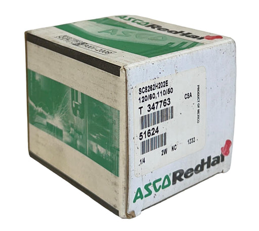 ASCO SC8262H202E RedHat SOLENOID VALVE 1/4'' 110/120V 50/60Hz NSMP