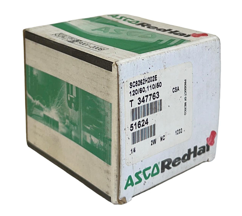 ASCO SC8262H202E RedHat SOLENOID VALVE 1/4'' 110/120V 50/60Hz NSMP