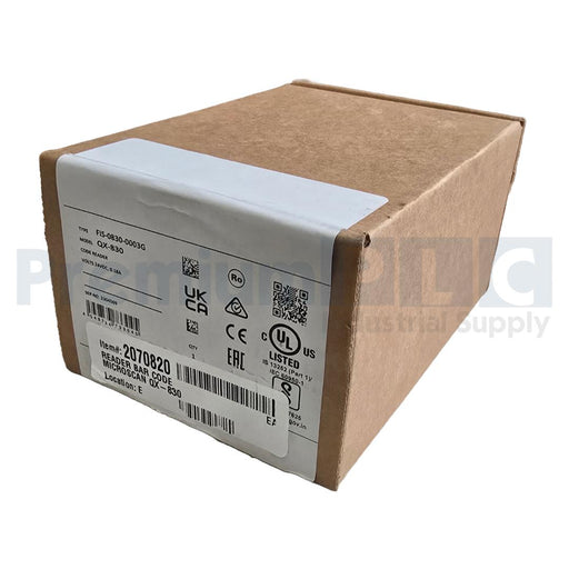 OMRON MICROSCAN FIS-0830-0003G / QX-830 FIXED BARCODE SCANNER READER 24VDC NSFS