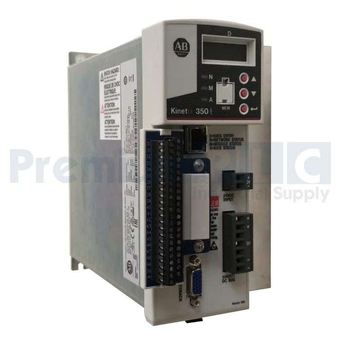 ALLEN BRADLEY 2097-V34PR5-LM /A Kinetix 350 AXIS DRIVE ENet/IP W/2097-TB1 NUPI