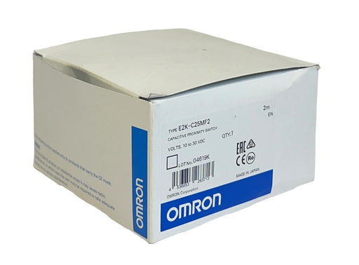 OMRON E2K-C25MF2 / E2KC25MF2 CAPACITIVE PROXIMITY SWITCH SENSOR 10-30VDC 2M NSMP