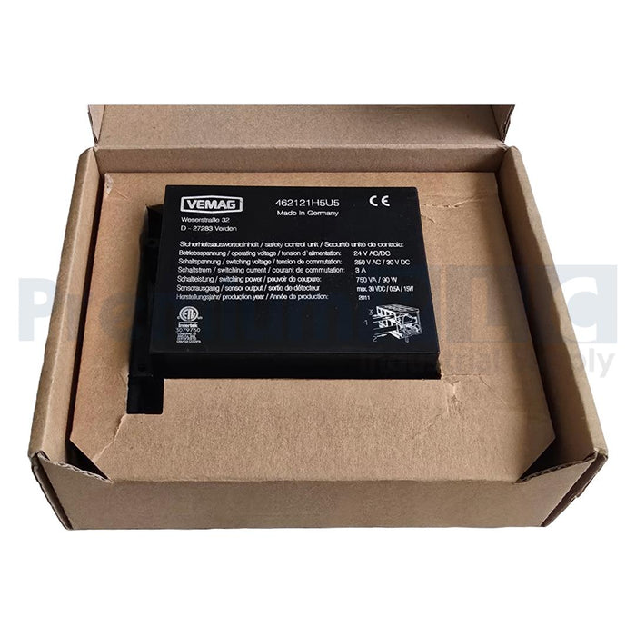 NEW VEMAG / ELOBAU 462121H5U5 / 46212 SAFETY CONTROL RELAY  24V AC/DC NSMP