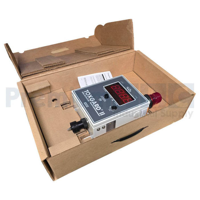 MSA TOXGARD II 0-25% O2 GAS MONITOR A-TOX-14-BM-0-1-1-0-0-0-0-0-0-0-0-0 120/220V