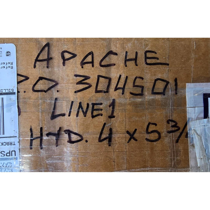 MEPACO APACHE STAINLESS EQUIPMENT 4"X5.75"X12.375" SS HYDRAULIC CYLINDER 121706