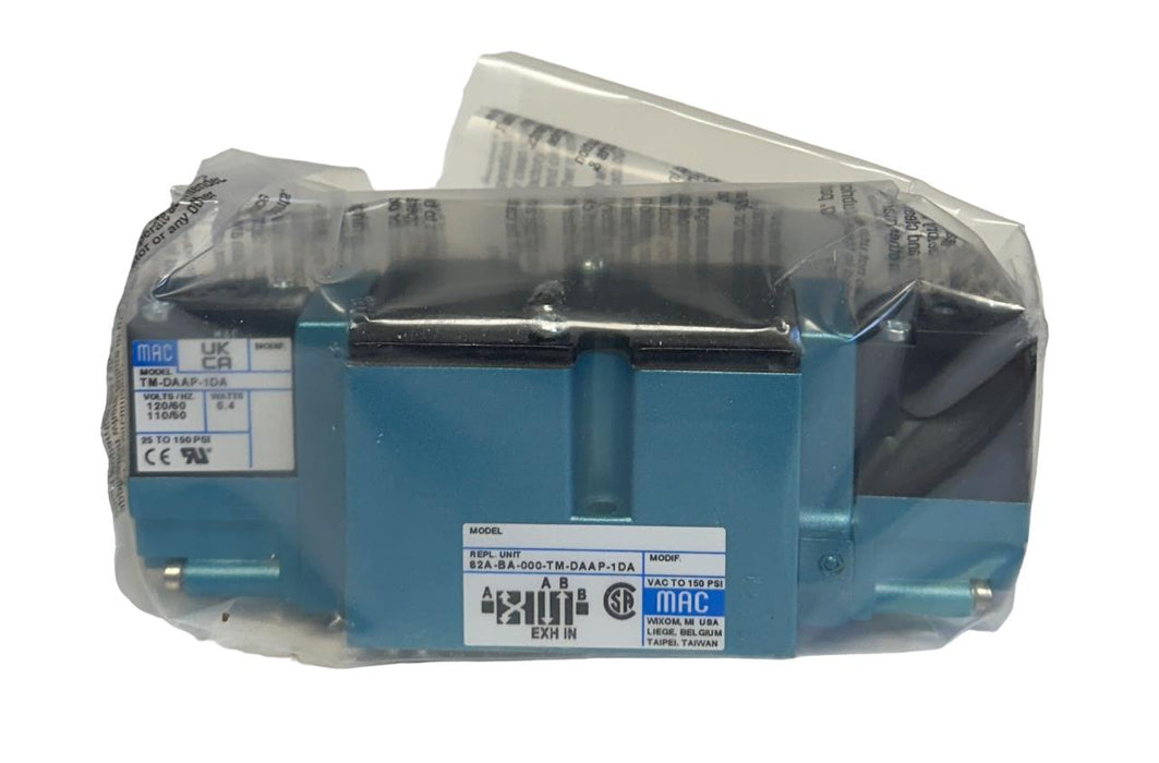 MAC 82A-BA-000-TM-DAAP-1DA / 82ABA000TMDAAP1DA SOLENOID VALVE 82 SERIES NSMP