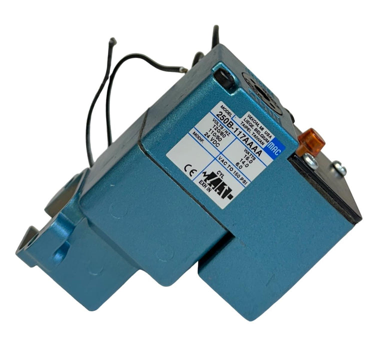 MAC 250B-117AAAA / 250B117AAAA SOLENOID VALVE 200 SERIES 110-120V 50/60Hz NSNP